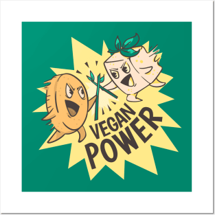 Vegan Power Posters and Art